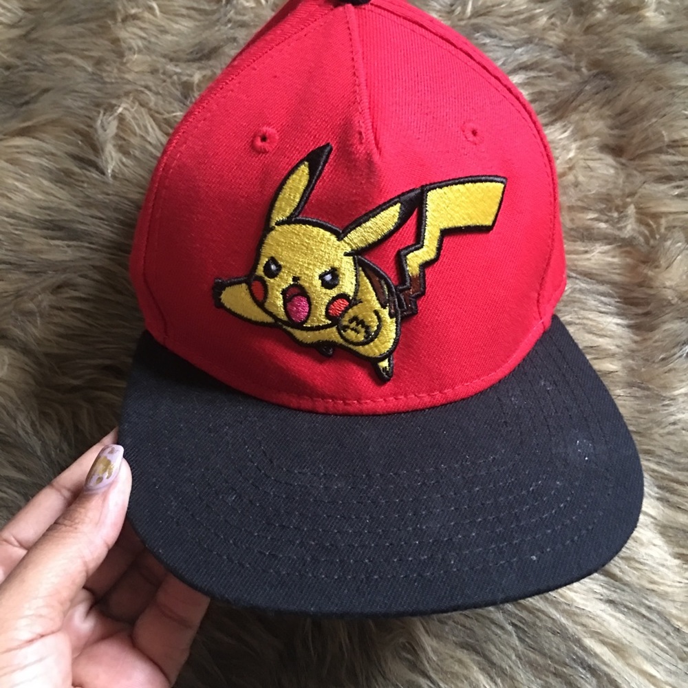 Pokémon fitted hat.